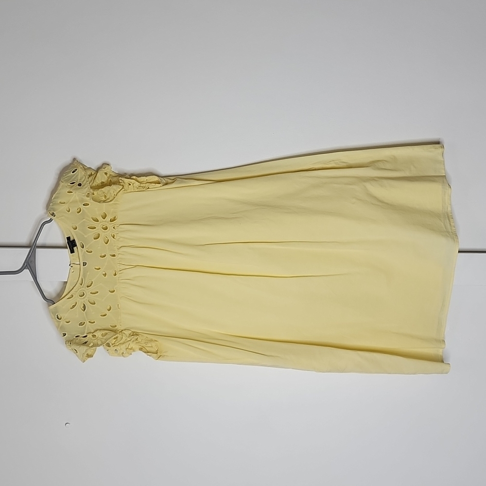 Ann Taylor yellow sleeveless dress size 10